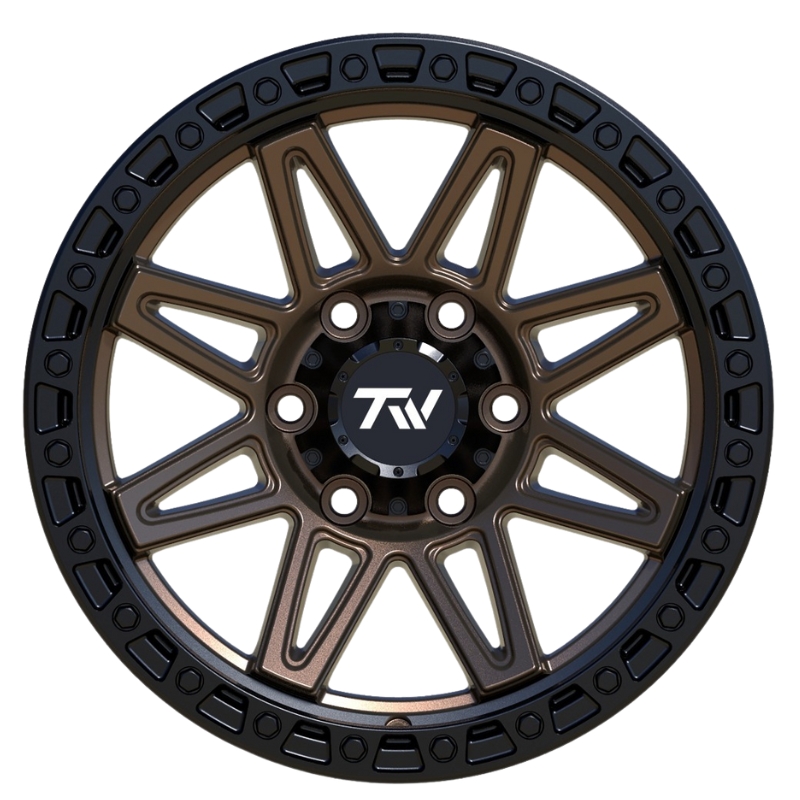 Product display photo of the Aluminum Wheels 17″ 6×139.7 - TW Wheels T23 Vector Bronze