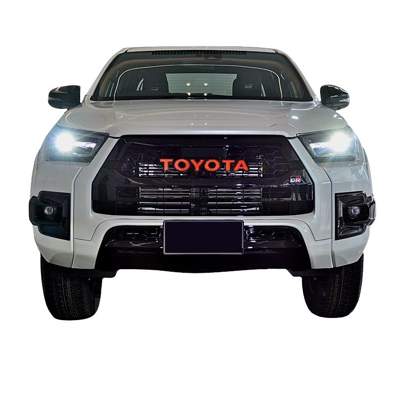 Toyota Hilux Invincible 2020+ Front Grille - GR Sport Front View