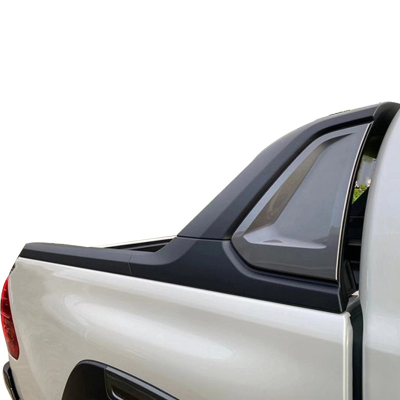 Image showing the Toyota Hilux 2020+ ABS Sport Roll Bar Invincible installed on a Toyota Hilux.