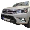 Toyota Hilux Full LED DRL Headlights Side View