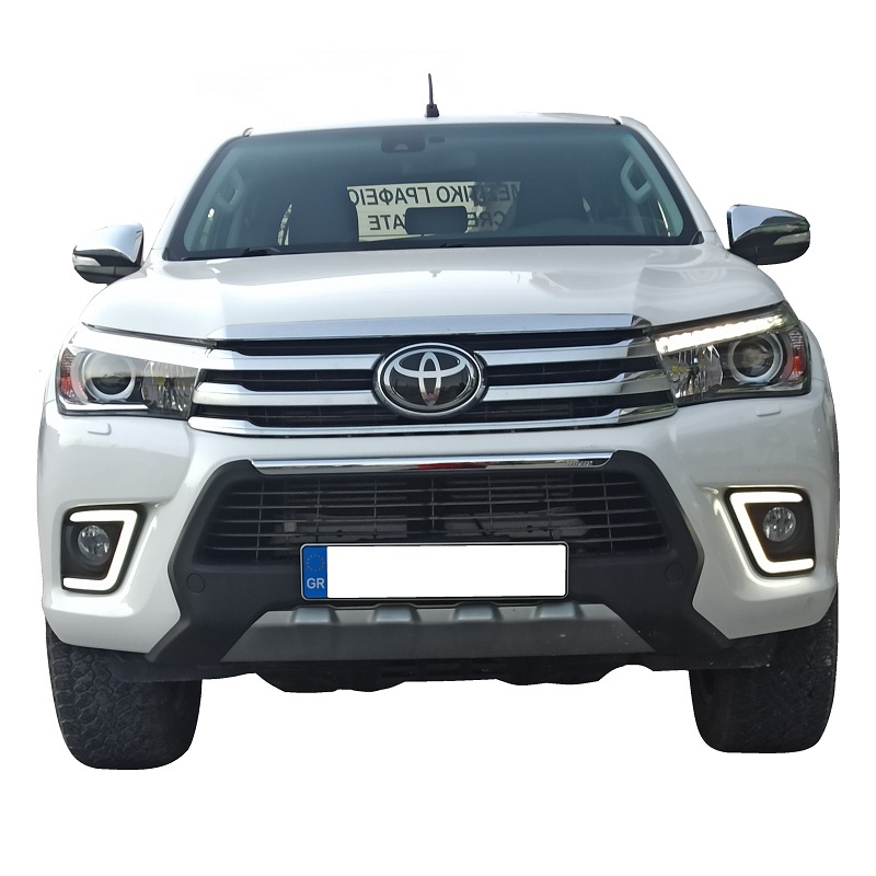 Toyota Hilux Revo 2015+ LED Headlights - Premium Edition Front View
