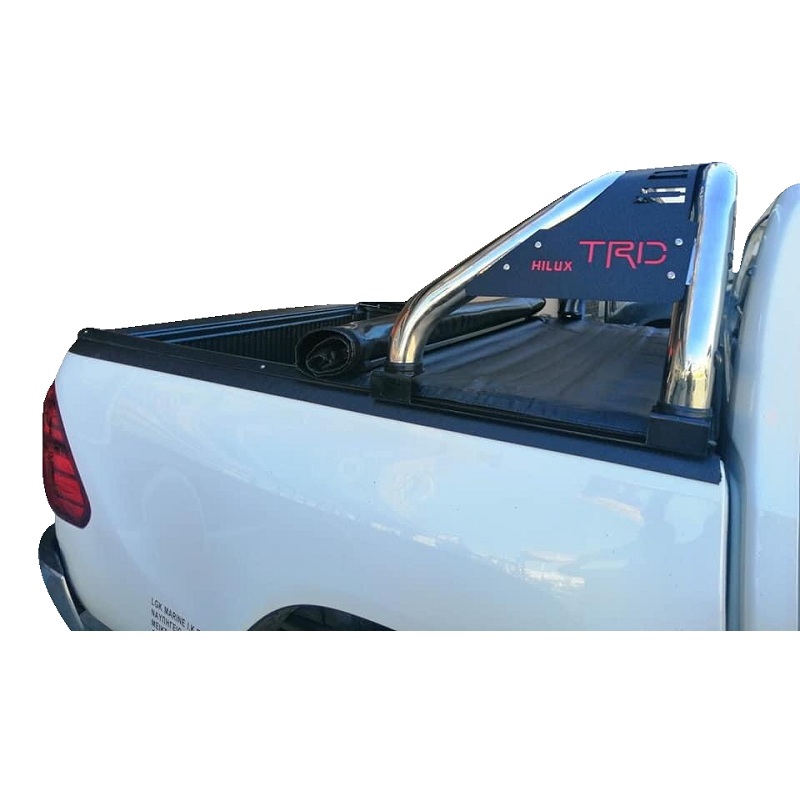 Right side view image of the Sport RollBar TRD installed.
