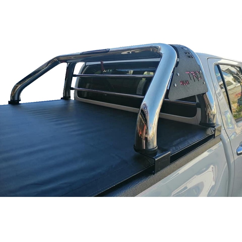 Image showing the Sport RollBar TRD installed on a Toyota Hilux Revo/Rocco.