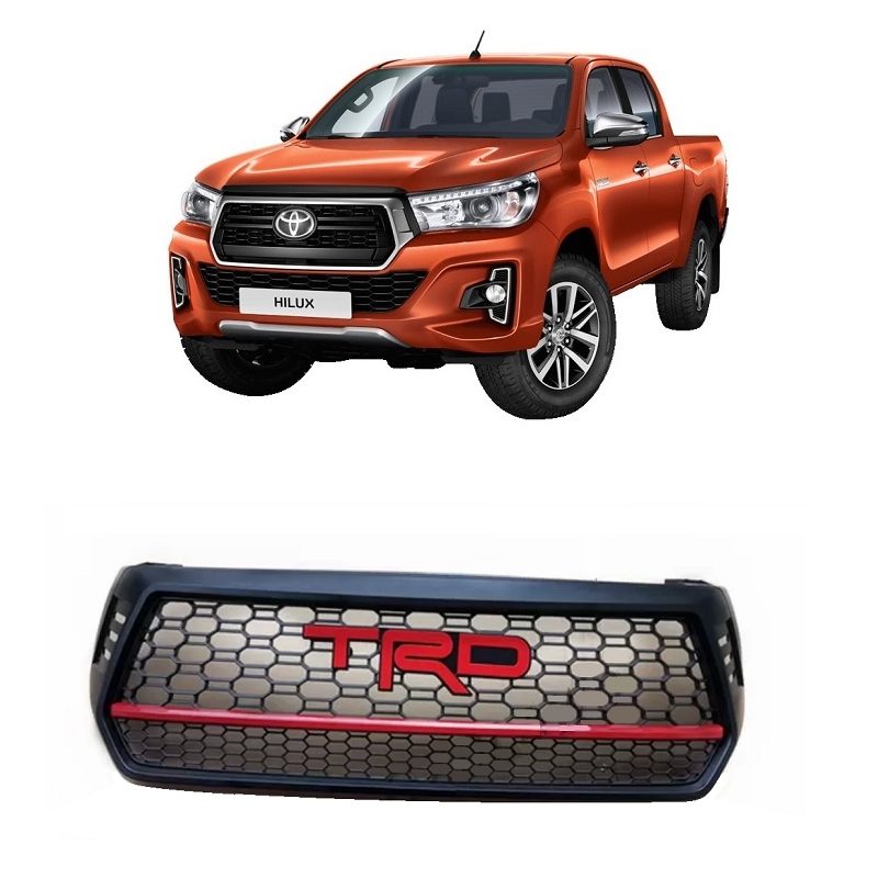 Thumbnail / Product showcase image for the Toyota Hilux Rocco 2018-20 Front Grille TRD Type 2