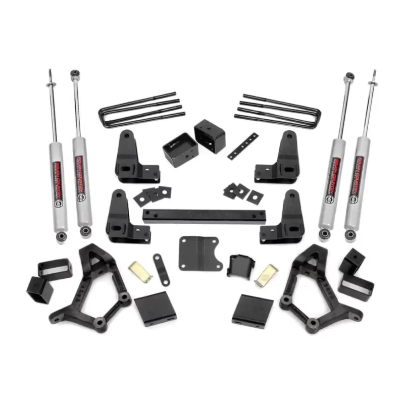 Product display photo of the Toyota Hilux & Volkswagen Taro Suspension Lift Kit 4-5″ - Rough Country