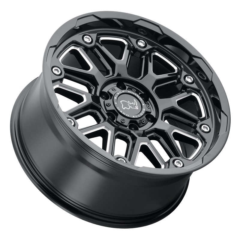 Aluminum Wheels 20″ 6×139.7 - Black Rhino Hollister Side View