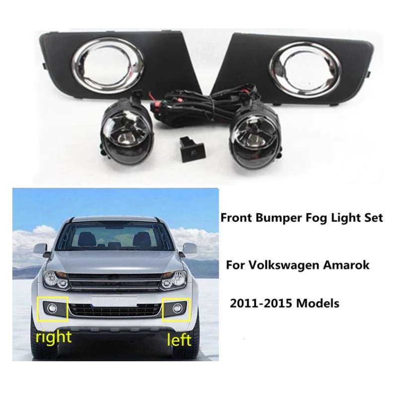 Volkswagen Amarok 2010-2016 OEM Fog Lights Product Set Preview