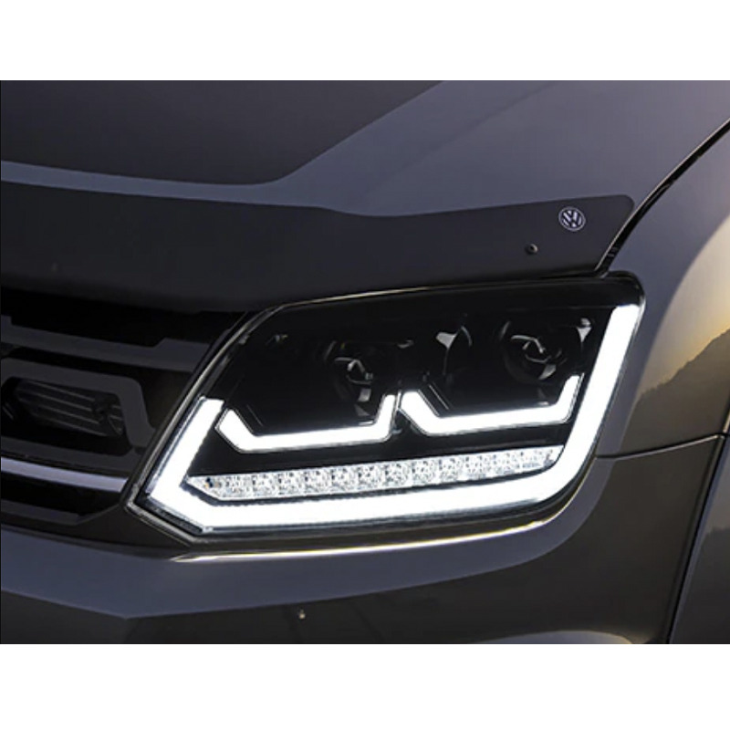 Volkswagen Amarok 2010+ LED Headlights - Anger Eyes Applied