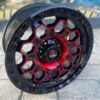 Aluminum Wheels 18" 6×139.7 - Red with Black Matte Type [X189017]