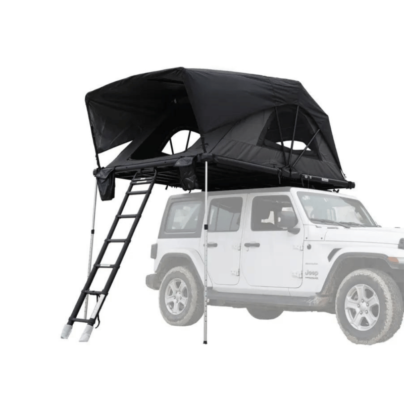 Side view product showcase photo: Car Rooftop Tent 4-6 People Wild Cruiser 250 - WildLand.