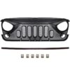 Jeep Wrangler JK Front Grille [Angry Skull] Components