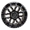 Aluminum Wheels 16″ 5×114.3 - Fuel Off Road Blitz Front View