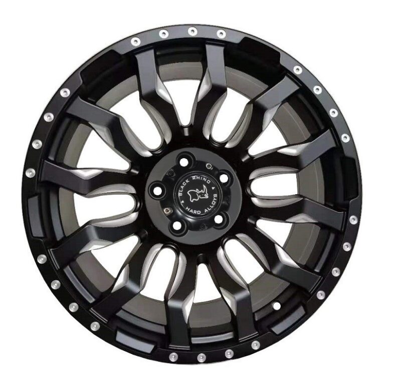 Aluminum Wheels 16″ 5×114.3 - Fuel Off Road Blitz Front View