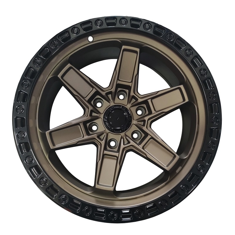 Product display photo of the Aluminum Wheels 18″ 6×139.7 - Fuel Off Road Kicker [Bronze]