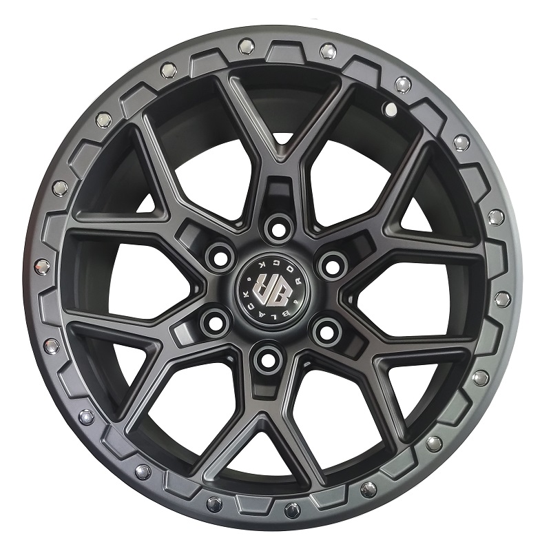 Product display photo of the Aluminum Wheels 17″ 6×139.7 - Viper Carbon