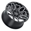 Aluminum Wheels 18″/20″ 6×139.7 - Black Rhino Sharpnel Side View