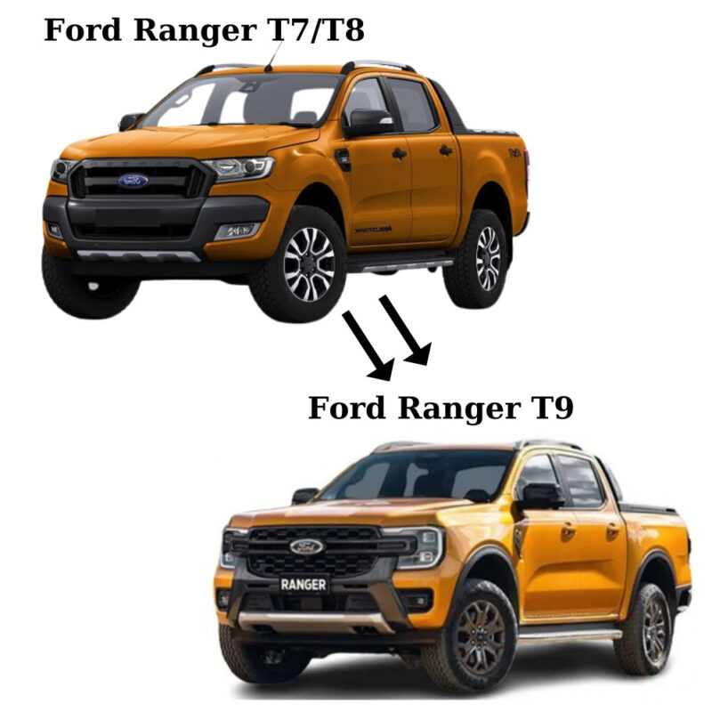 Ford Ranger (T7T8) 2016-2022 Body Kit Μετατροπής Σε Ford Ranger (T9)