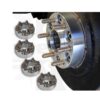 Jeep Wrangler Hub Centric Wheel Spacers 4cm Applied