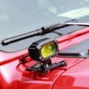 Jeep Wrangler (JL) 2018+ LED Light Hood Mounting Brackets