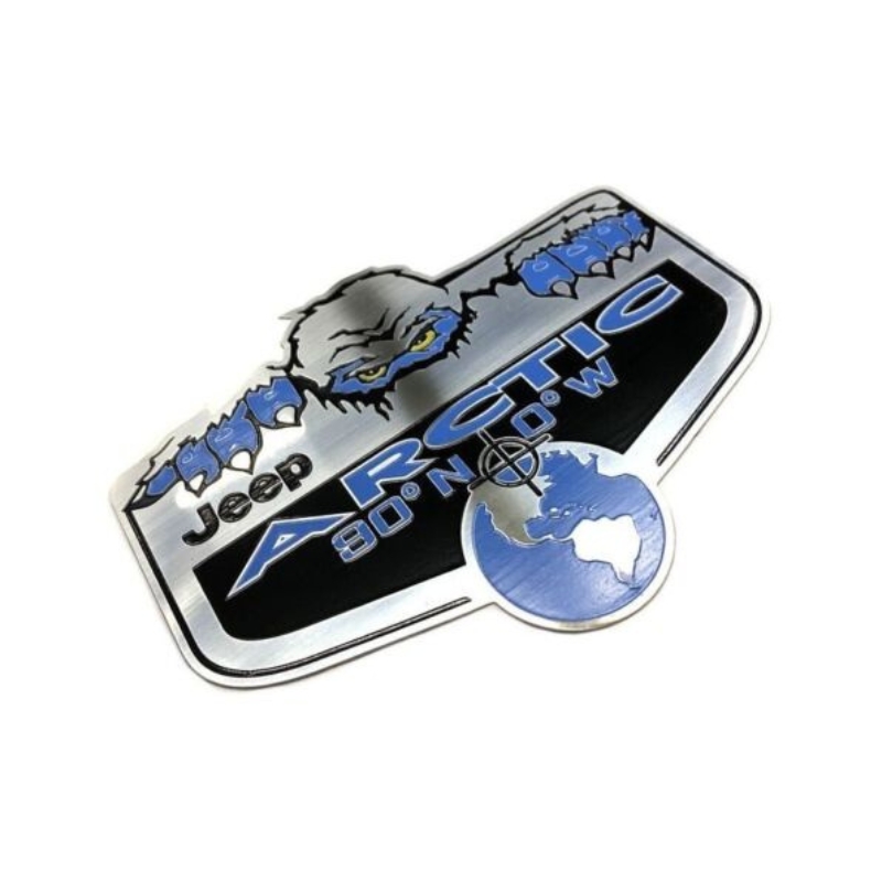 Jeep Arctic Emblem Badge Sticker Product