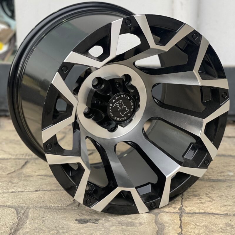 Aluminum Wheels Black Rhino Z33521 Side View
