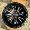 Aluminum Wheels 17″ 5×127 - Black Matte & Bronze [Devil]
