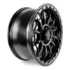 Aluminum Wheels 20″ 6×139.7 - Black Side View