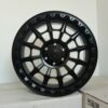 Image showing the front view of the Aluminum Wheels 20″ 6×139.7 - Black