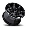 Aluminum Wheels 17″ 5×127 - Black Rhino Rampage Side View
