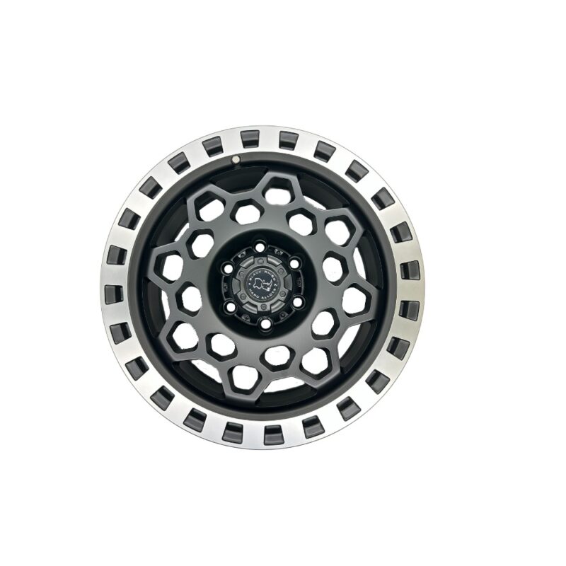 Product display photo of the Aluminum Wheels 17″ 6×139.7 - Black Rhino [Silver]