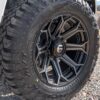 Image showing the Aluminum Wheels 17″ 6×139.7 - Fuel Off Road Siege installed