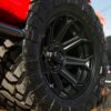 Close-up image of the Aluminum Wheels 18″ 5×127 - Fuel Off Road Siege.