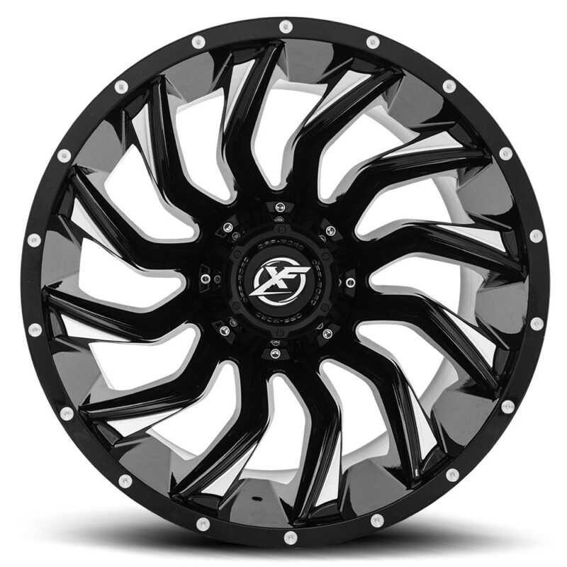 Product display photo of the Aluminum Wheels 17″/20″ 6×114.3/6×139.7 - XF Off-Road 224