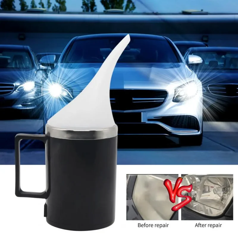 Κουπα Αποκατάστασης Φαναριων 220V Headlight Lens Atomizing Cup Restoration Heating Headlight Lens Polish Tool for Vehicles (5)