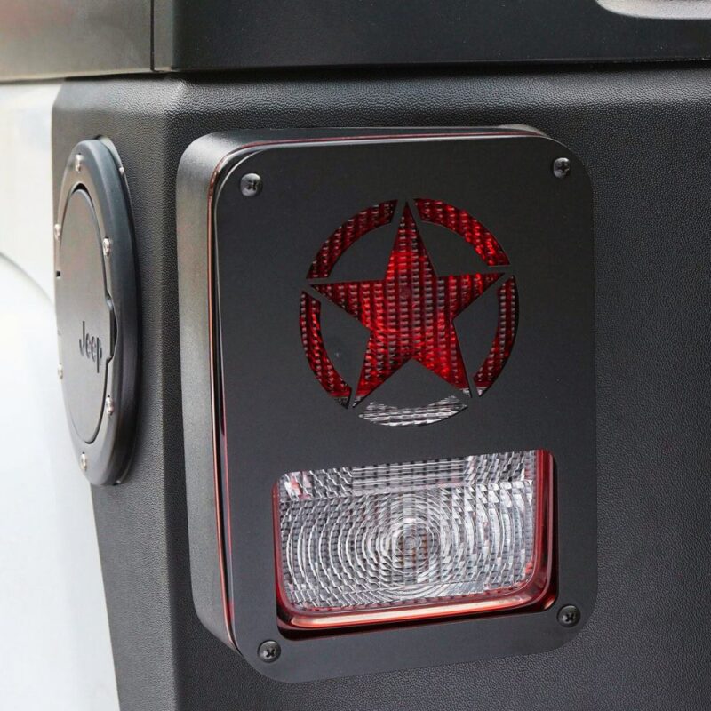 Jeep Wrangler JK Taillight Covers [Converse] Application