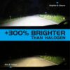 Jeep Wrangler CJ/TJ/JK 7″ LED Headlights [Flipper] Brightness
