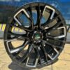 Aluminum Wheels 18" Inches 6×139.7 - Black Matte with Milling [X181057/23206-4]