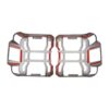 Wrangler JL Taillight Guards Rear View